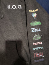 Load image into Gallery viewer, K.O.G Crew Heavyweight Hoodie (Embroidered)