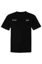Load image into Gallery viewer, K.O.G Crown Black T-Shirt (Comfort Fit)