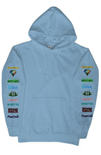 Load image into Gallery viewer, K.O.G Crew Heavyweight Hoodie (Blue Aqua)