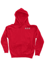 Load image into Gallery viewer, K.O.G Crew Heavyweight Hoodie (Red)
