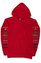 Load image into Gallery viewer, K.O.G Crew Heavyweight Hoodie (Red)
