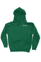 Load image into Gallery viewer, K.O.G Crew Heavyweight Hoodie (Dark Green)