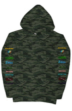 Load image into Gallery viewer, K.O.G Crew Heavyweight Hoodie (Forest Camo)