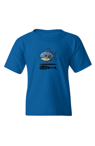 GROWTH. Fish Kids Size T-Shirt