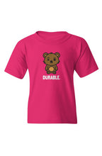 Load image into Gallery viewer, DURABLE. Bear Kids Size T-Shirt
