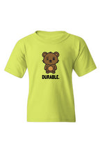 Load image into Gallery viewer, DURABLE. Bear Kids Size T-Shirt
