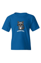 Load image into Gallery viewer, POWERTHRU. Raccoon Kids Size T-Shirt
