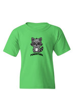 Load image into Gallery viewer, POWERTHRU. Raccoon Kids Size T-Shirt
