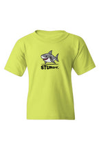 Load image into Gallery viewer, STURDY. Shark Kids Size T-Shirt
