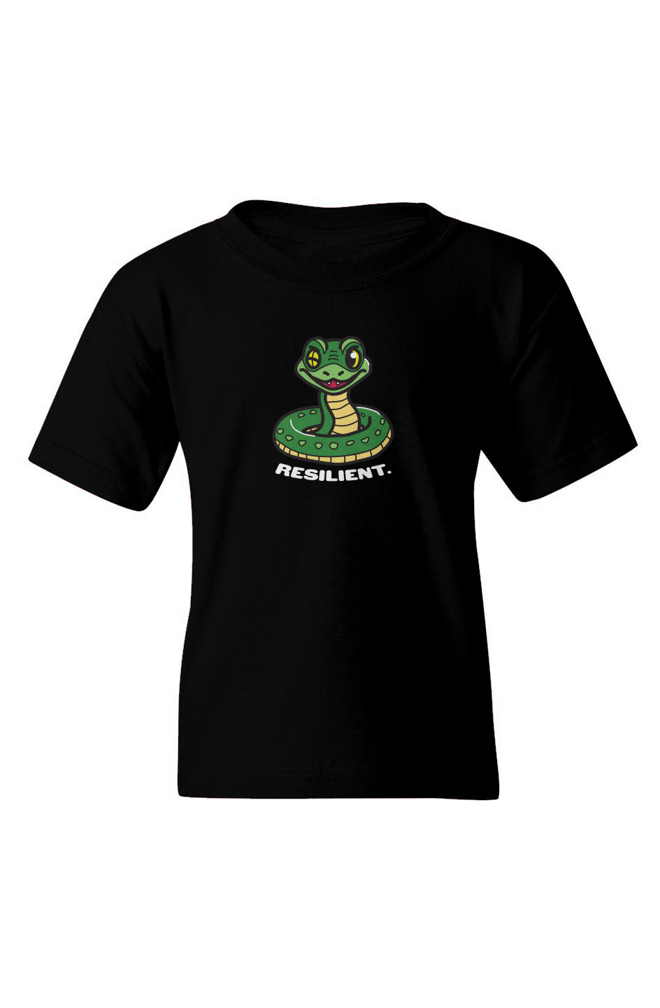 RESILIENT. Snake Kids Size T-Shirt