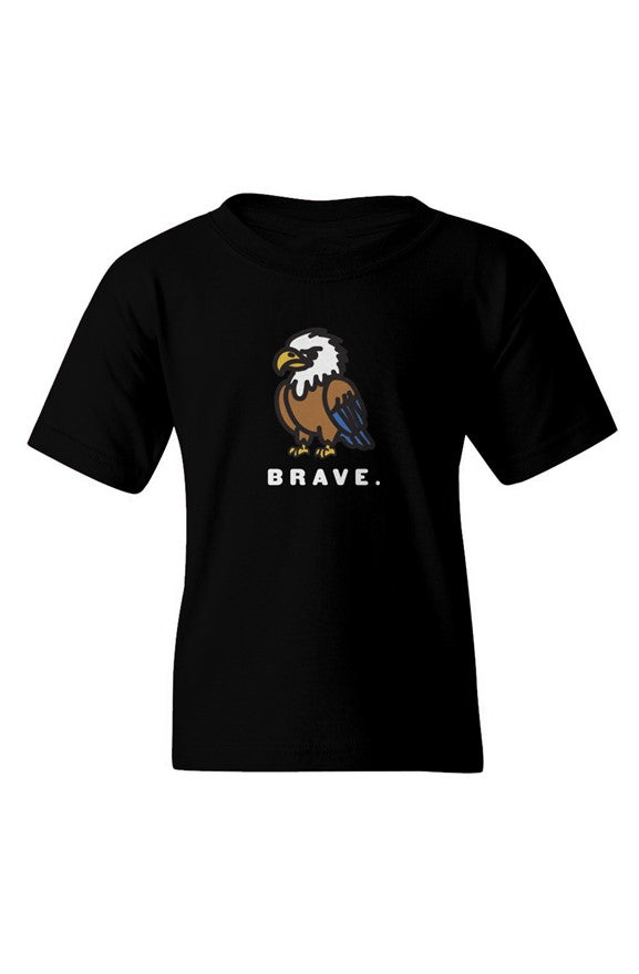 BRAVE. Eagle Kids Size T-Shirt