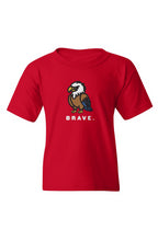 Load image into Gallery viewer, BRAVE. Eagle Kids Size T-Shirt
