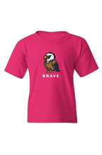 Load image into Gallery viewer, BRAVE. Eagle Kids Size T-Shirt
