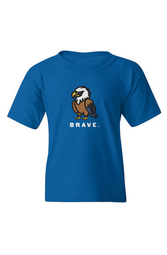 BRAVE. Eagle Kids Size T-Shirt