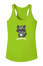 Load image into Gallery viewer, POWERTHRU. Raccoon Woman Tank
