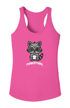 Load image into Gallery viewer, POWERTHRU. Raccoon Woman Tank
