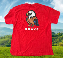 Load image into Gallery viewer, BRAVE. Eagle T-Shirt
