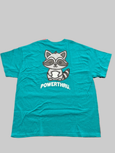 Load image into Gallery viewer, POWERTHRU. Raccoon T-Shirt
