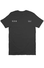 Load image into Gallery viewer, K.O.G Crown Black T-Shirt

