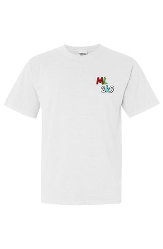 ML2k9 White T-Shirt (Comfort Fit)
