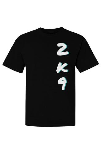 2k9 Vertical Black T-Shirt (Comfort Fit)