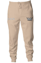 Load image into Gallery viewer, K.O.G Sandstone Fleece Joggers (Embroidered)
