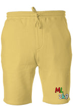 Load image into Gallery viewer, ML2k9 Fleece Shorts (Yellow)
