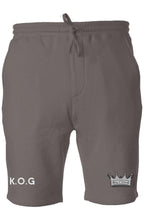 Load image into Gallery viewer, K.O.G Fleece Shorts w/crown
