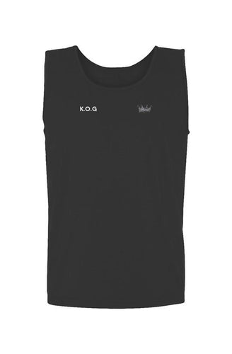 K.O.G Crown Black Tank Top (Comfort Fit)